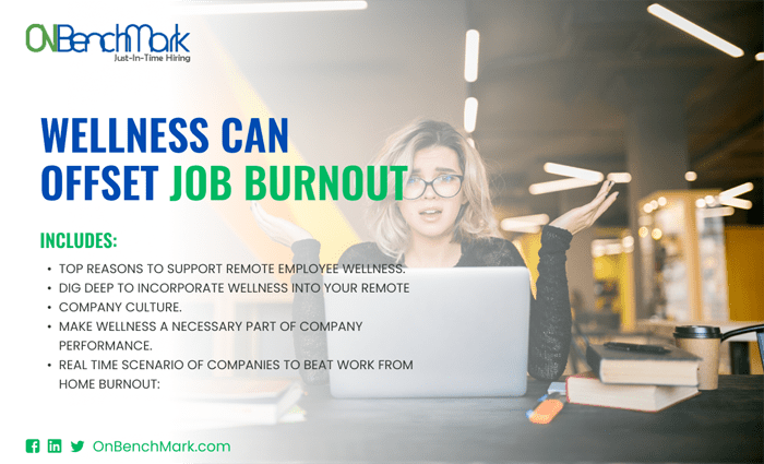 Wellness Can Offset Job Burnout