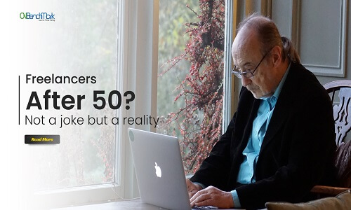 Freelancers after 50? Not a joke but a reality